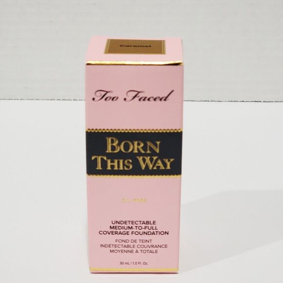 Too Faced Born This Way Undetectable Medium to Full Foundation 1.0 Fl Oz CARAMEL - Picture 4 of 11